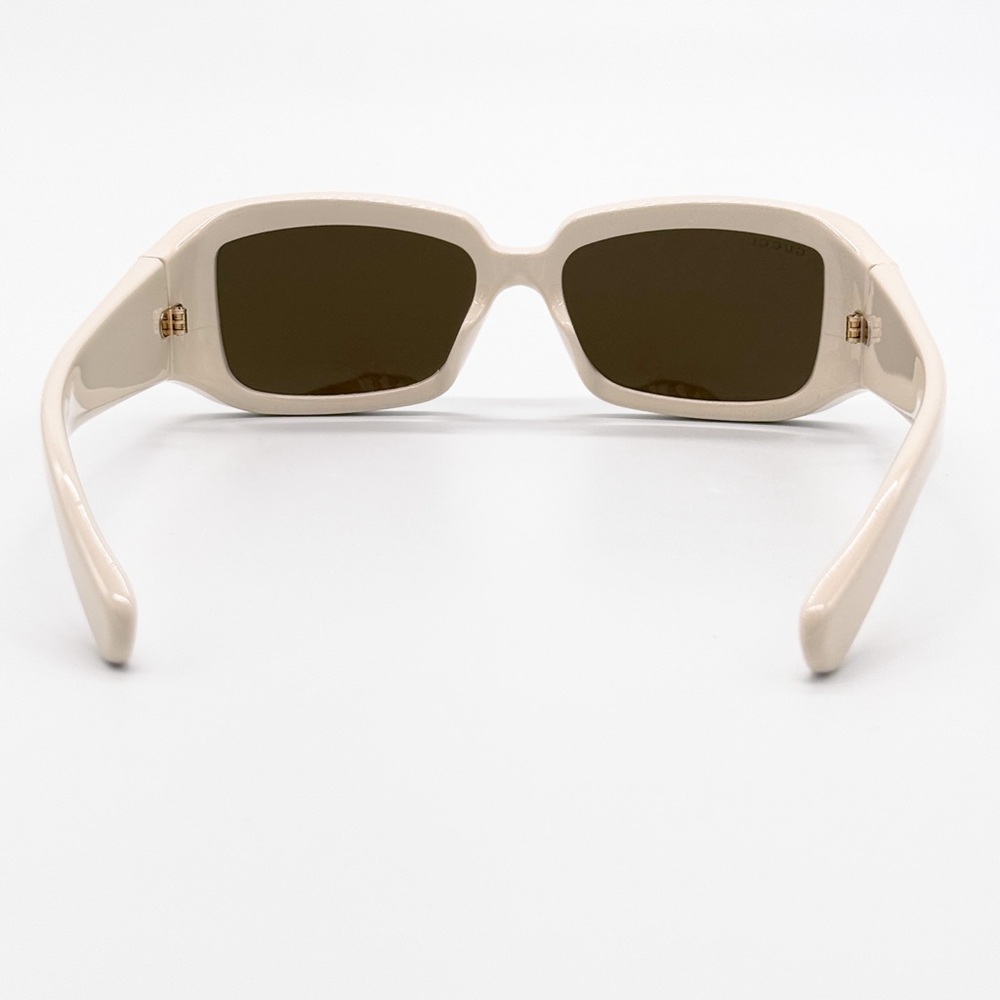 NEW GUCCI GG1403SK 004 WOMEN IVORY SUNGLASSES GUCCI GG1403S - Picture 8 of 13